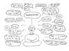 Awakening and Other Thoughts - Meditation Cartoon