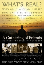 A Gathering of Friends event poster