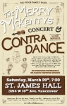 Merry McKentys  Concert and Contra Dance