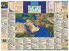 Middle East teaching map - Folded Wall Chart