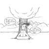 Meditation on Excruciating Ear Temperatures - Meditation Cartoon