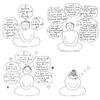 Peace, Love, Harmony, Zzzzâ€¦ - Meditation Cartoon