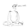 Wow. Cool. - Meditation Cartoon