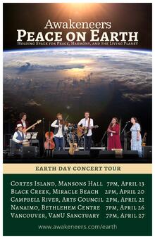 Peace on Earthday Concert - VanU Sanctuary, Vancouver, Apr 27<su-07:00>th</su-07:00> 2024 (Event)