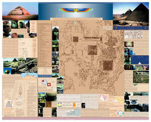 Guide to the Giza Plateau - Laminated Wall Chart