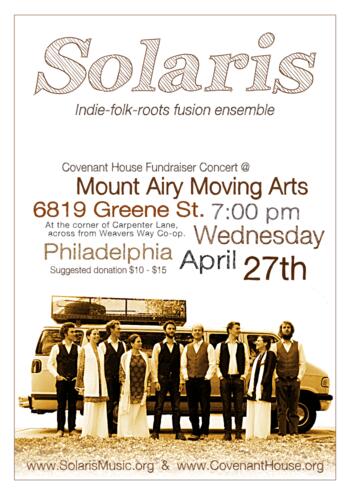 Solaris Fundraiser Concert for Covenant House