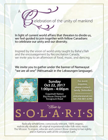 Solaris at Celebration of the unity of mankind